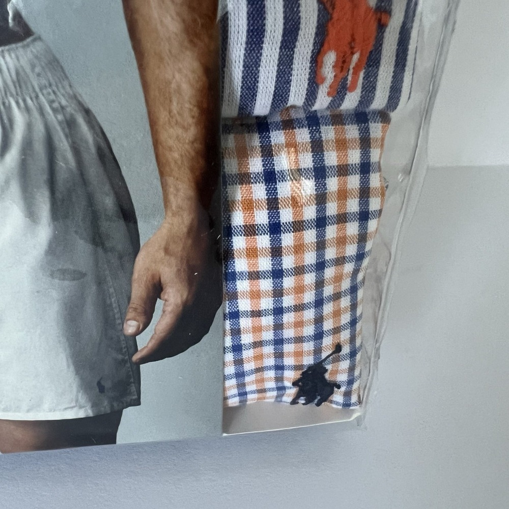 POLO RALPH LAUREN Classic Fit Cotton Woven Boxers 3 Pack Men's Size Large NWT - Picture 4 of 7